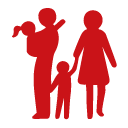 icône des familles avec enfants